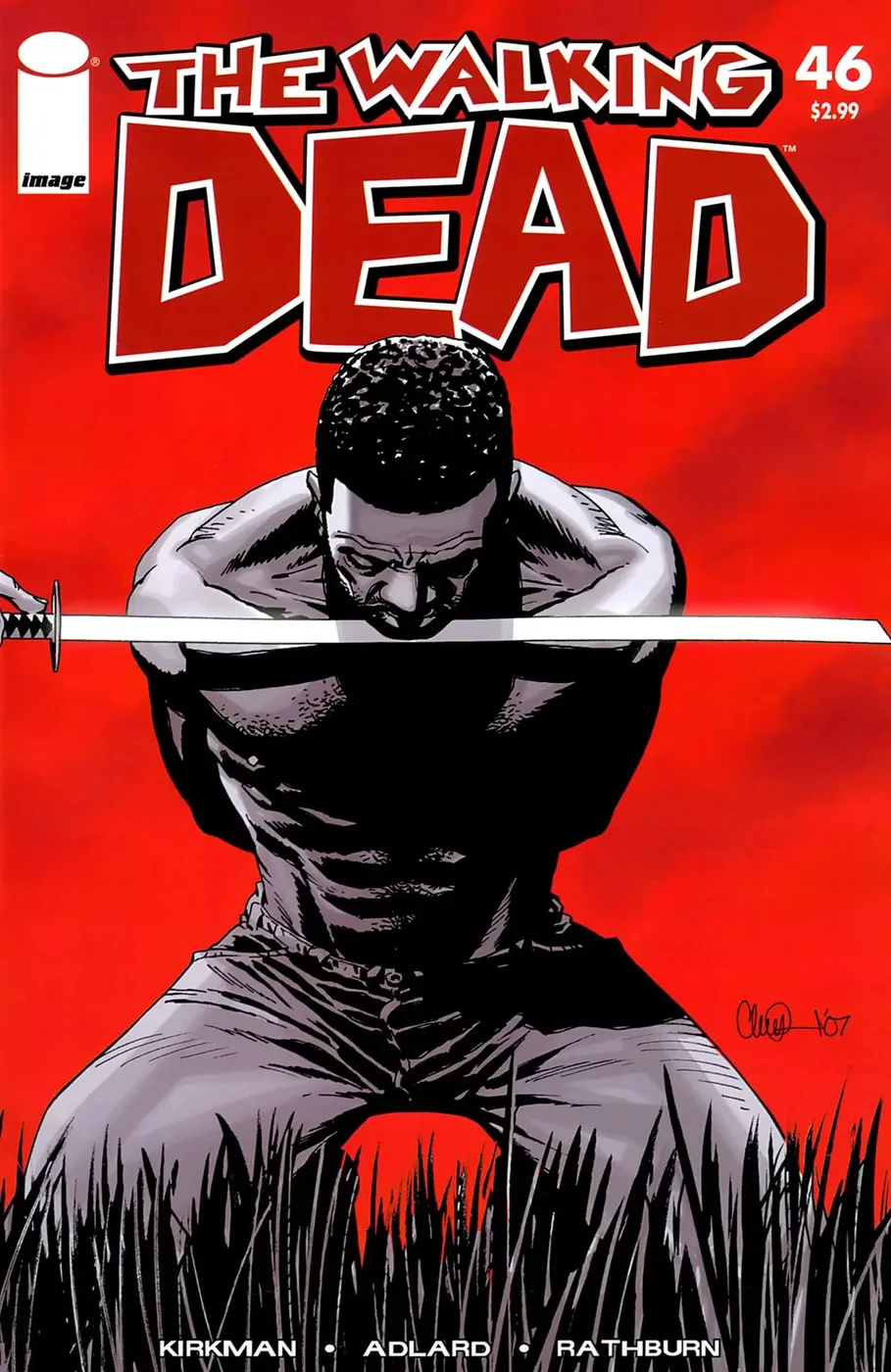 Cover of The Walking Dead #46