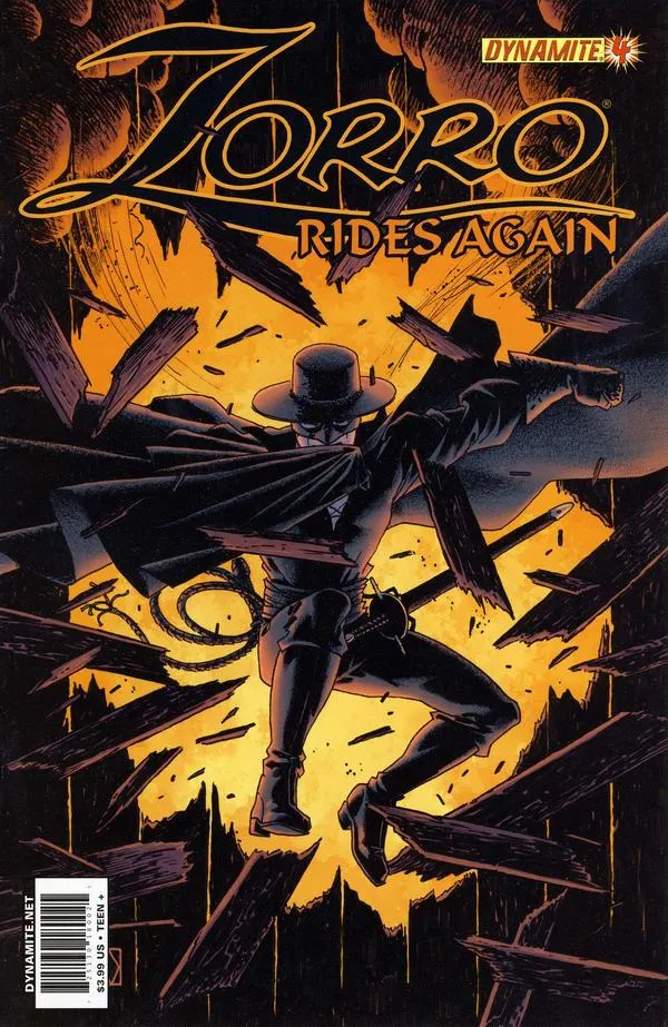 Cover of Zorro Rides Again #4