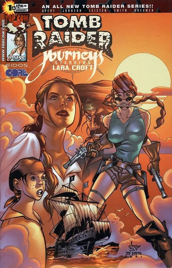 Cover of Tomb Raider: Journeys #1