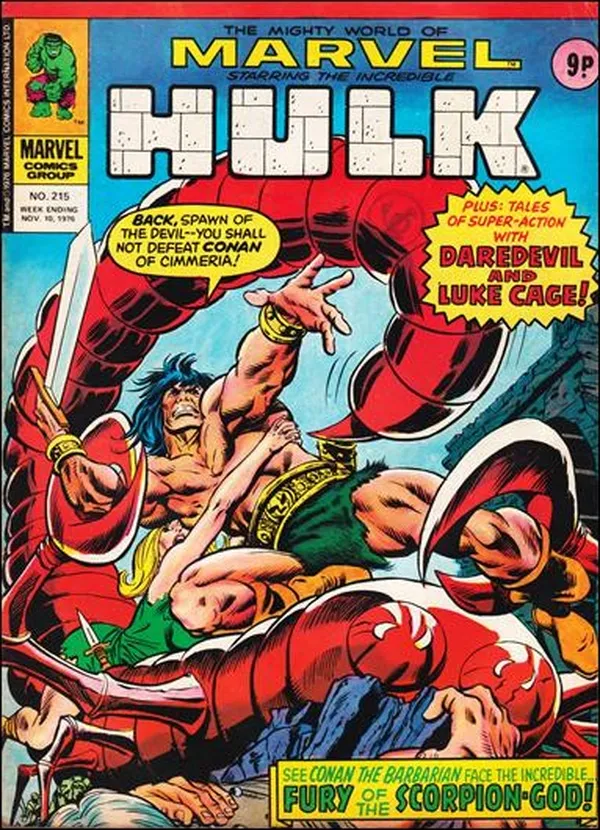 Cover of The Mighty World of Marvel #215