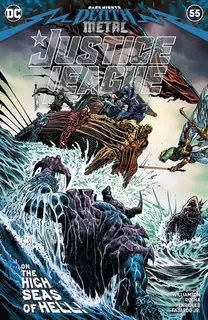 Cover of Justice League #55