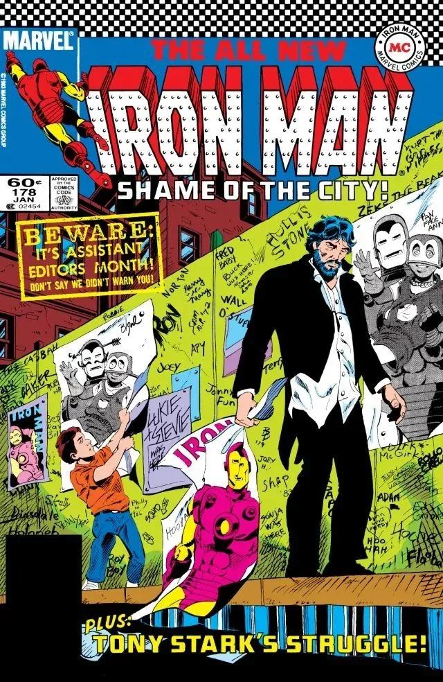 Cover of Iron Man #178