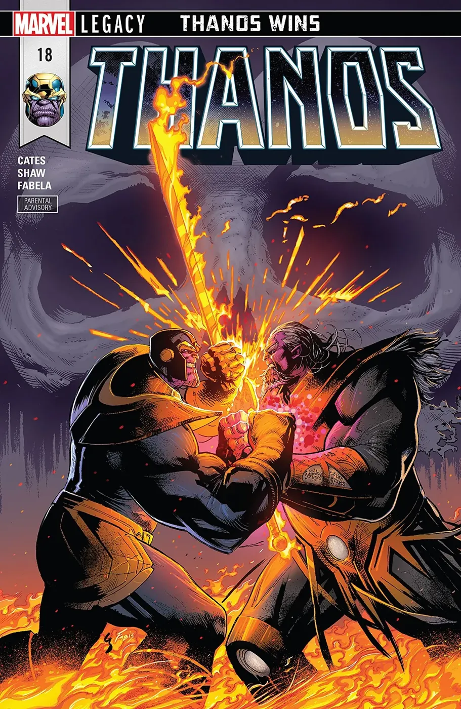 Cover of Thanos #18