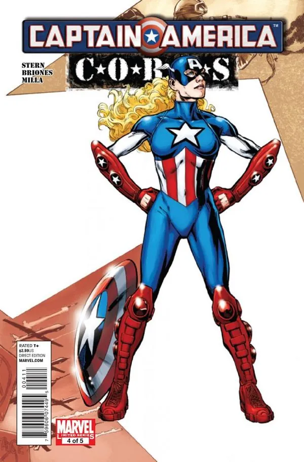 Cover of Captain America Corps #4