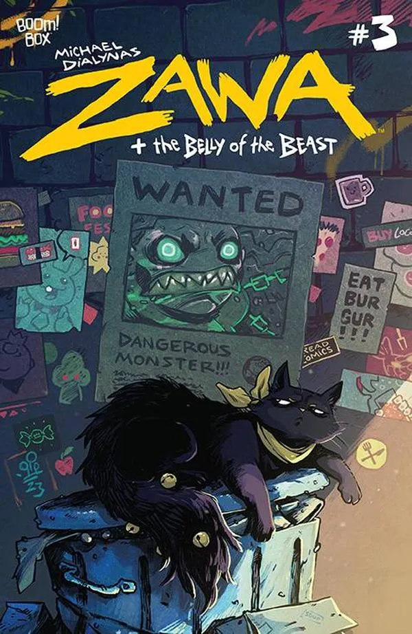 Cover of Zawa + the Belly of the Beast #3