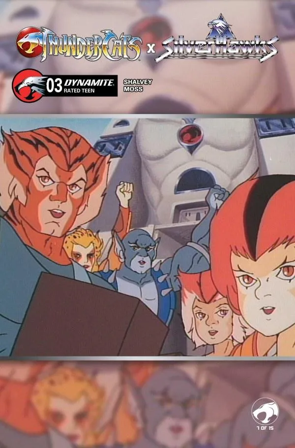 Cover of ThunderCats x SilverHawks #3