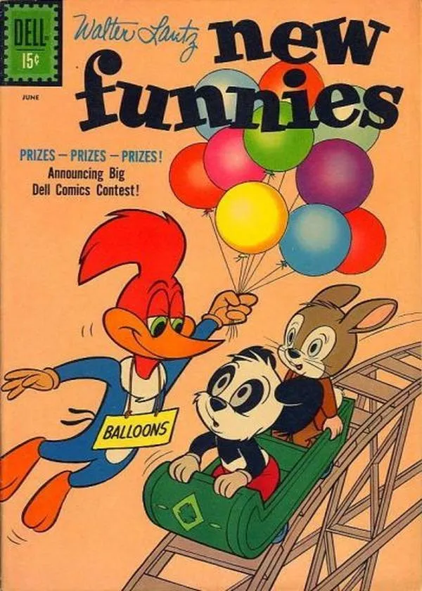 Cover of Walter Lantz New Funnies #283