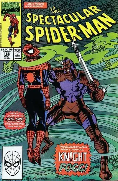 Cover of The Spectacular Spider-Man #166