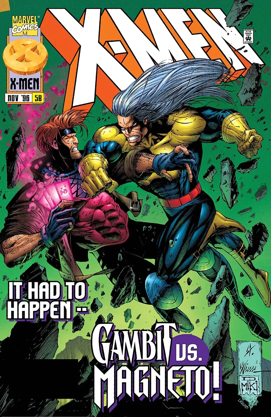 Cover of X-Men #58