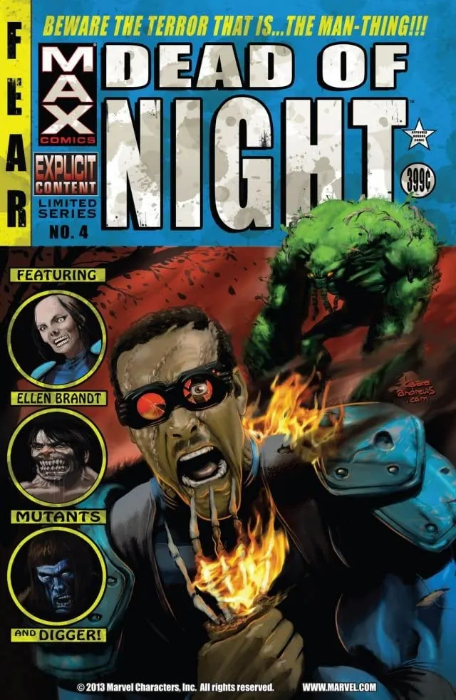 Cover of Dead of Night Featuring Man-Thing #4