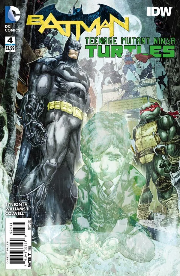 Cover of Batman / Teenage Mutant Ninja Turtles #4