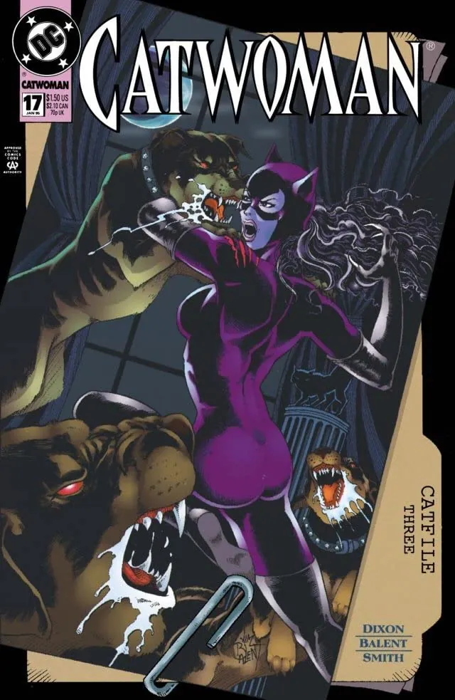 Cover of Catwoman #17