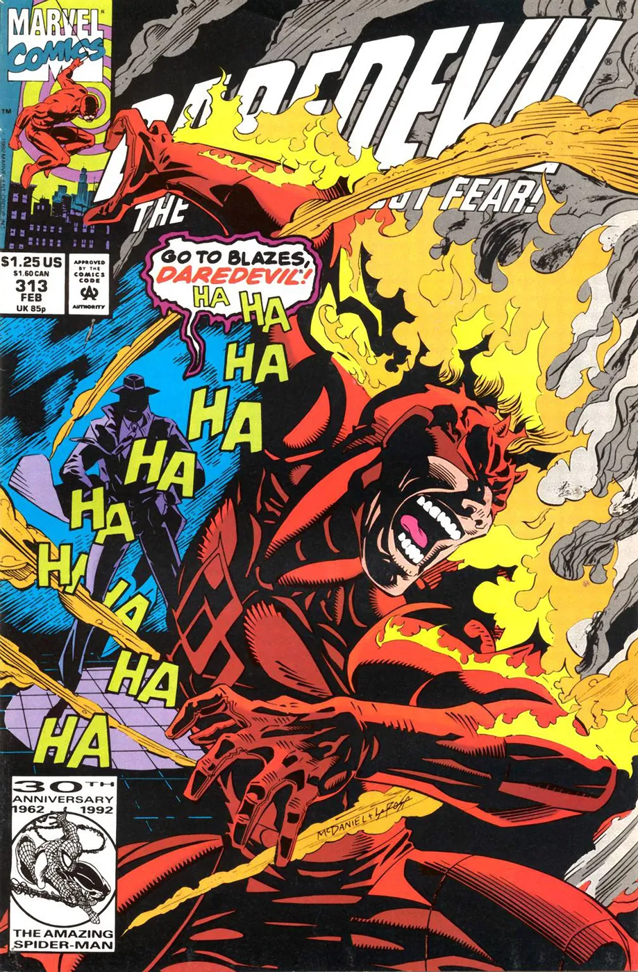 Cover of Daredevil #313