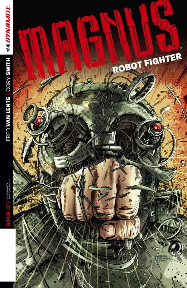 Cover of Magnus Robot Fighter #4