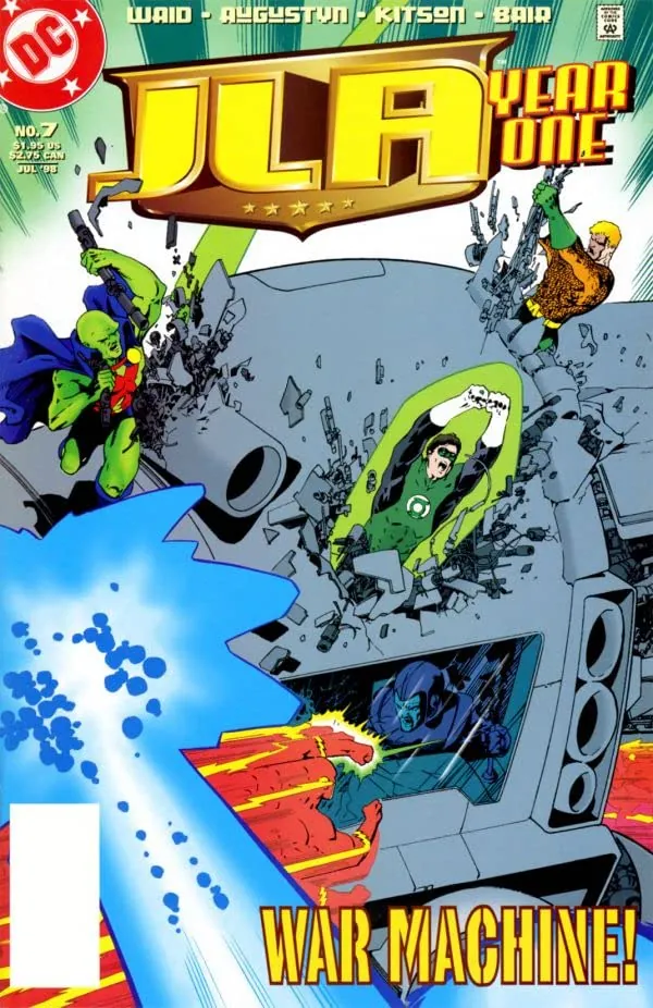 Cover of JLA: Year One #7