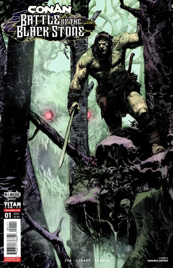 Cover of Conan: Battle of the Black Stone #1