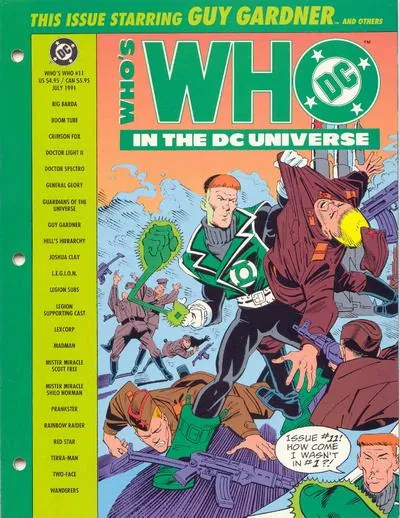 Cover of Who's Who in the DC Universe #11