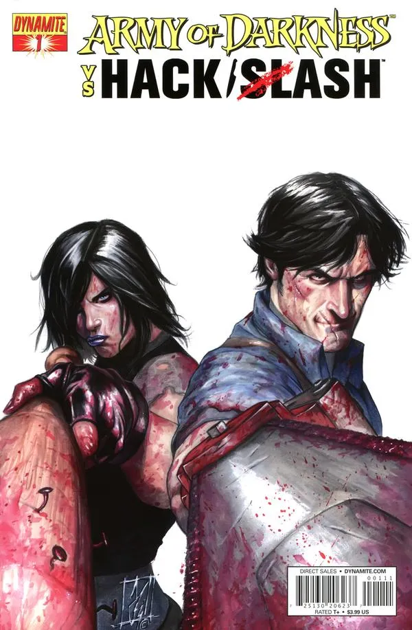 Cover of Army of Darkness vs. Hack/Slash #1