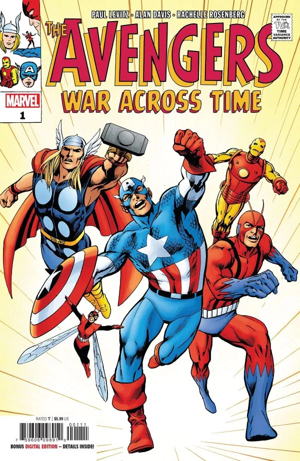 Cover of The Avengers: War Across Time #1