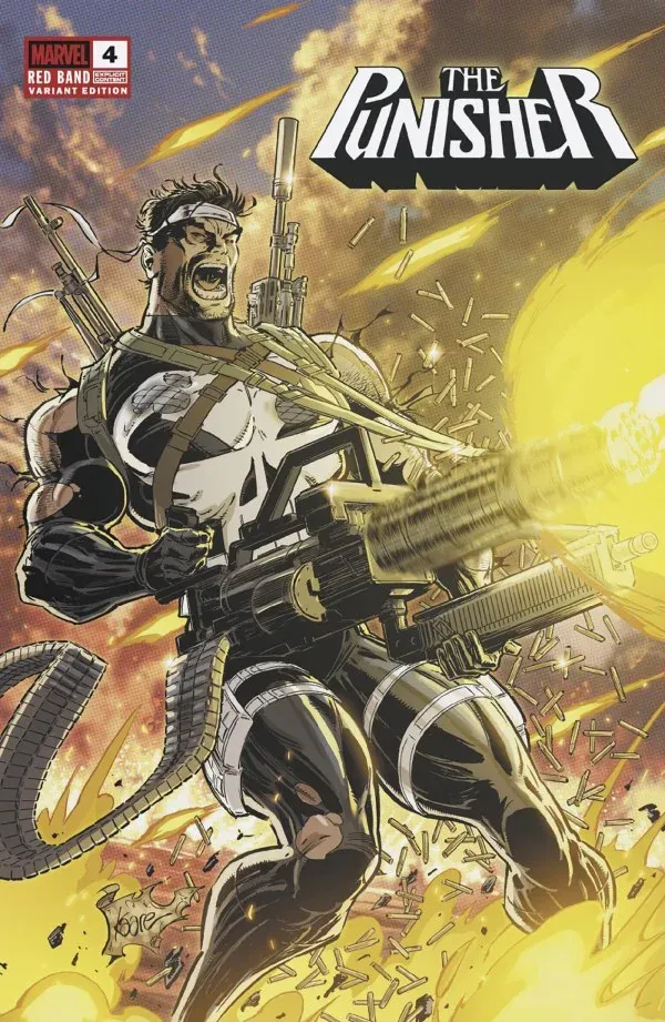 Cover of Punisher: Red Band #4