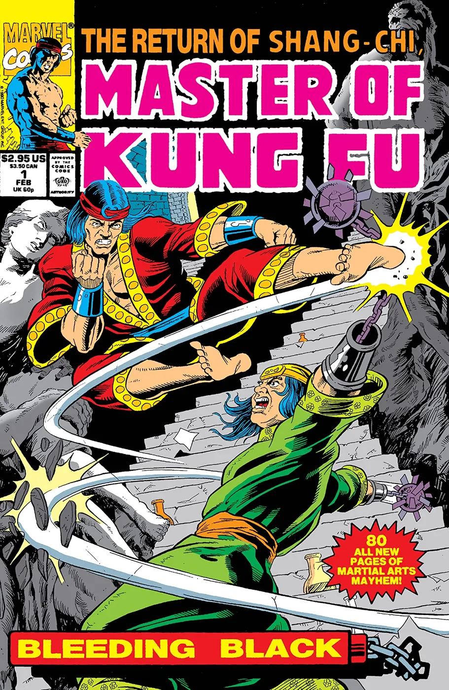 Cover of Master of Kung Fu: Bleeding Black #1