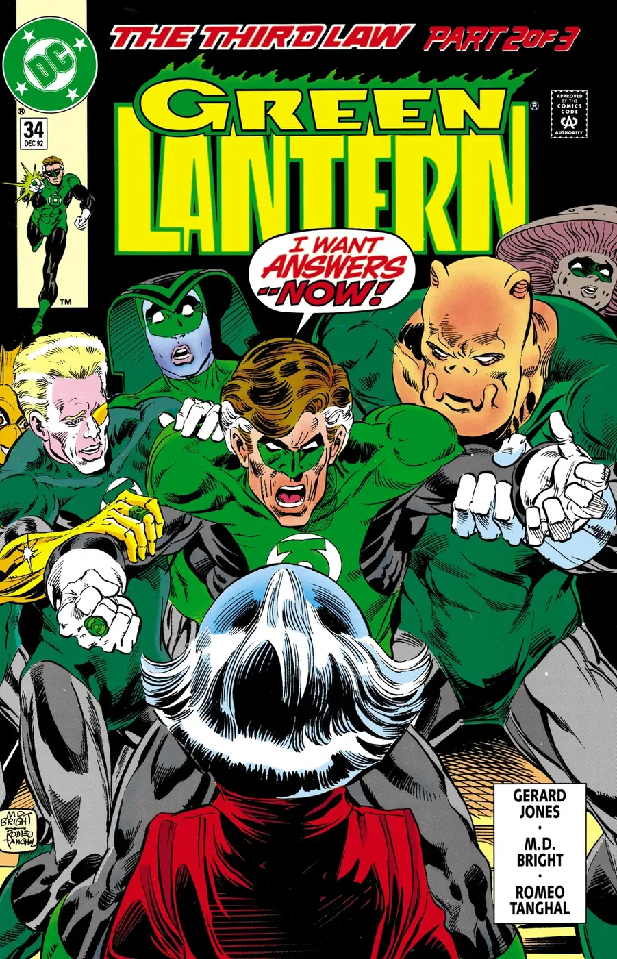 Cover of Green Lantern #34