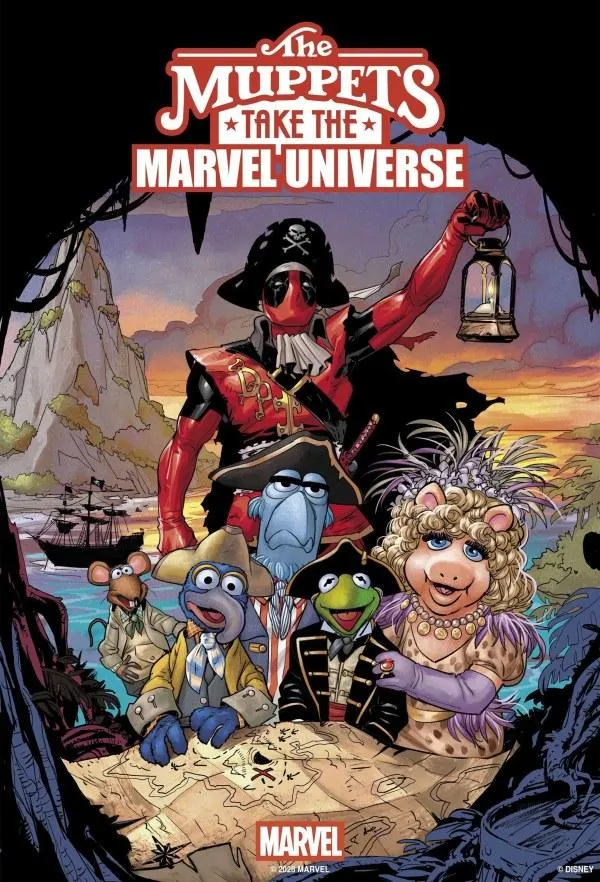 Cover of The Muppets Take the Marvel Universe #1