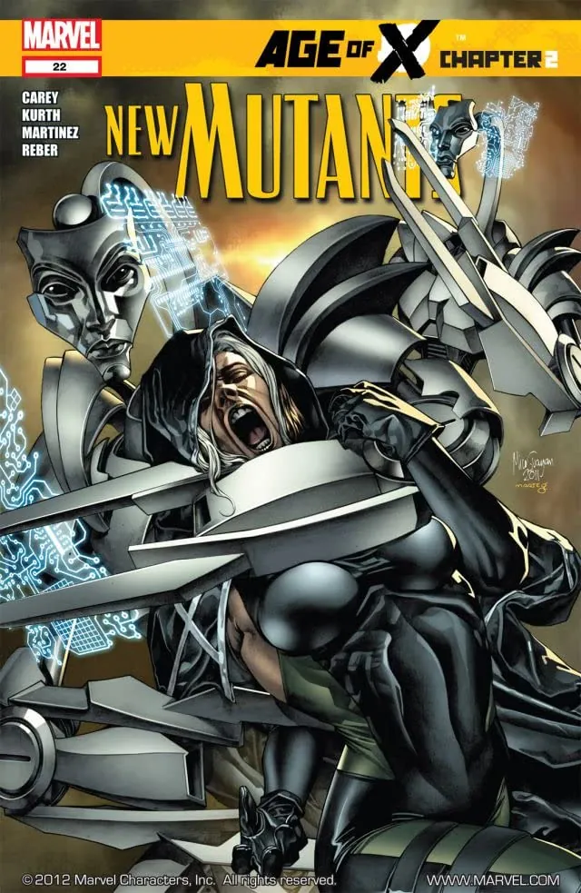 Cover of New Mutants #22