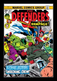 Cover of The Defenders #18