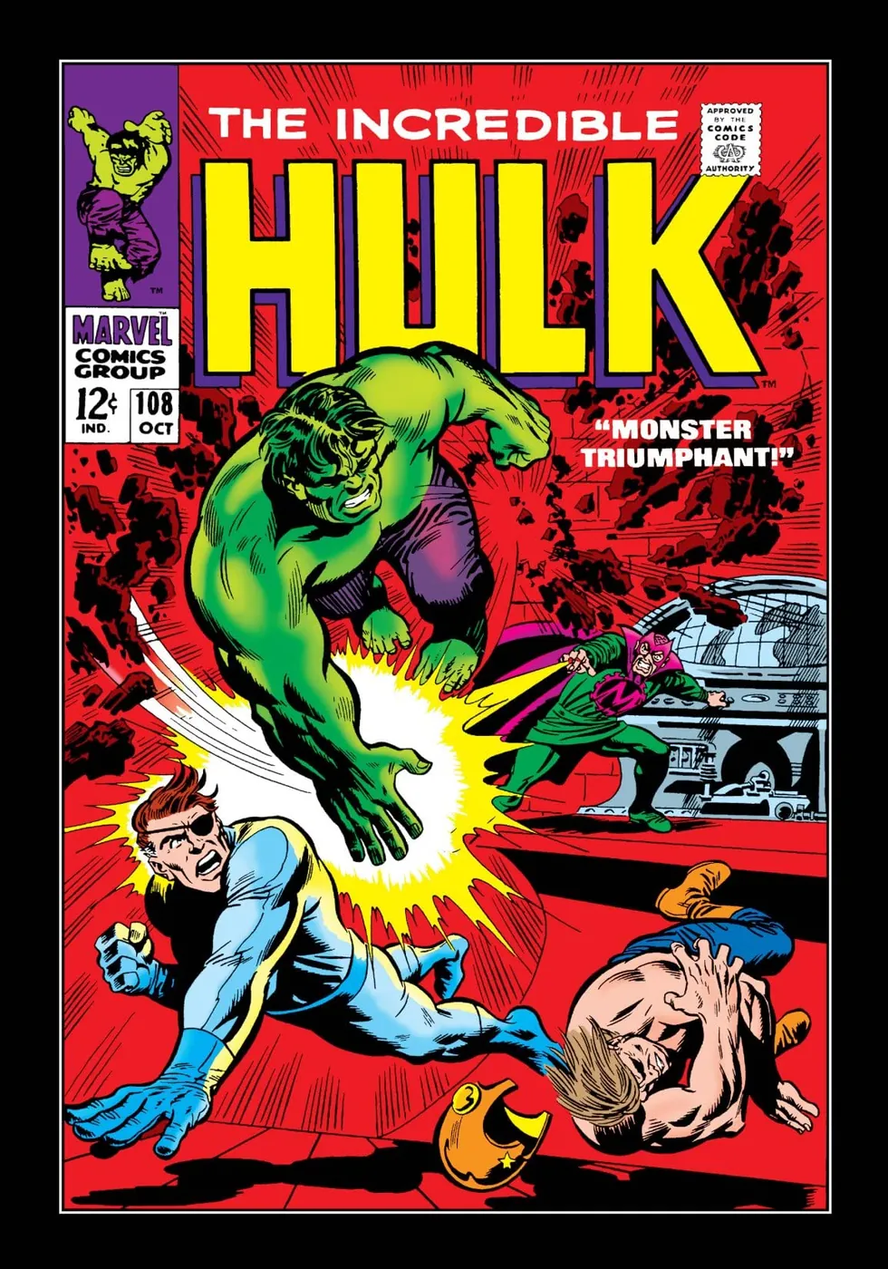 Cover of The Incredible Hulk #108