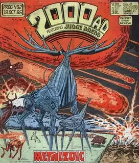 Cover of 2000 AD #492