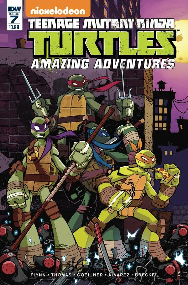 Cover of Teenage Mutant Ninja Turtles: Amazing Adventures #7