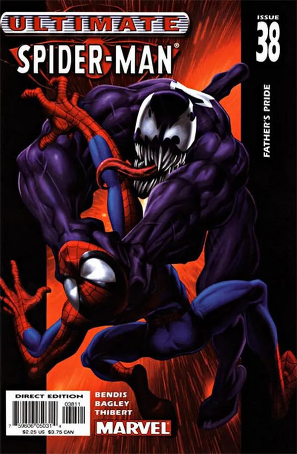 Cover of Ultimate Spider-Man #38