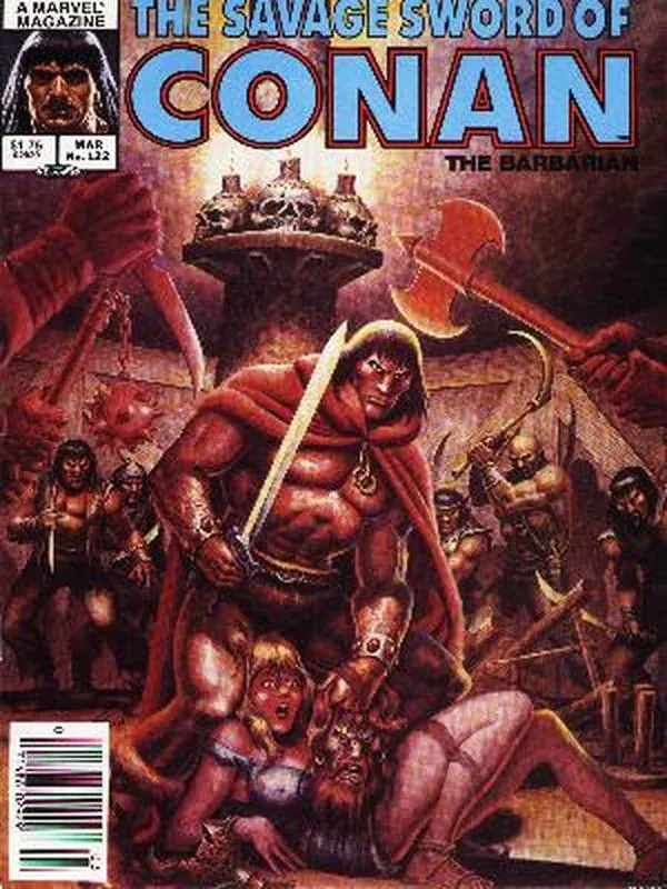 Cover of The Savage Sword of Conan #122
