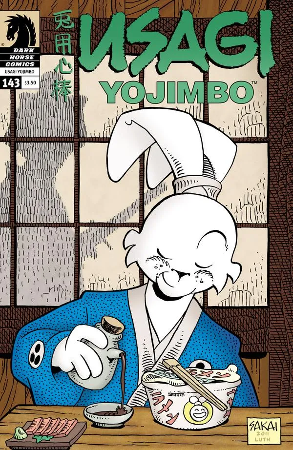 Cover of Usagi Yojimbo #143