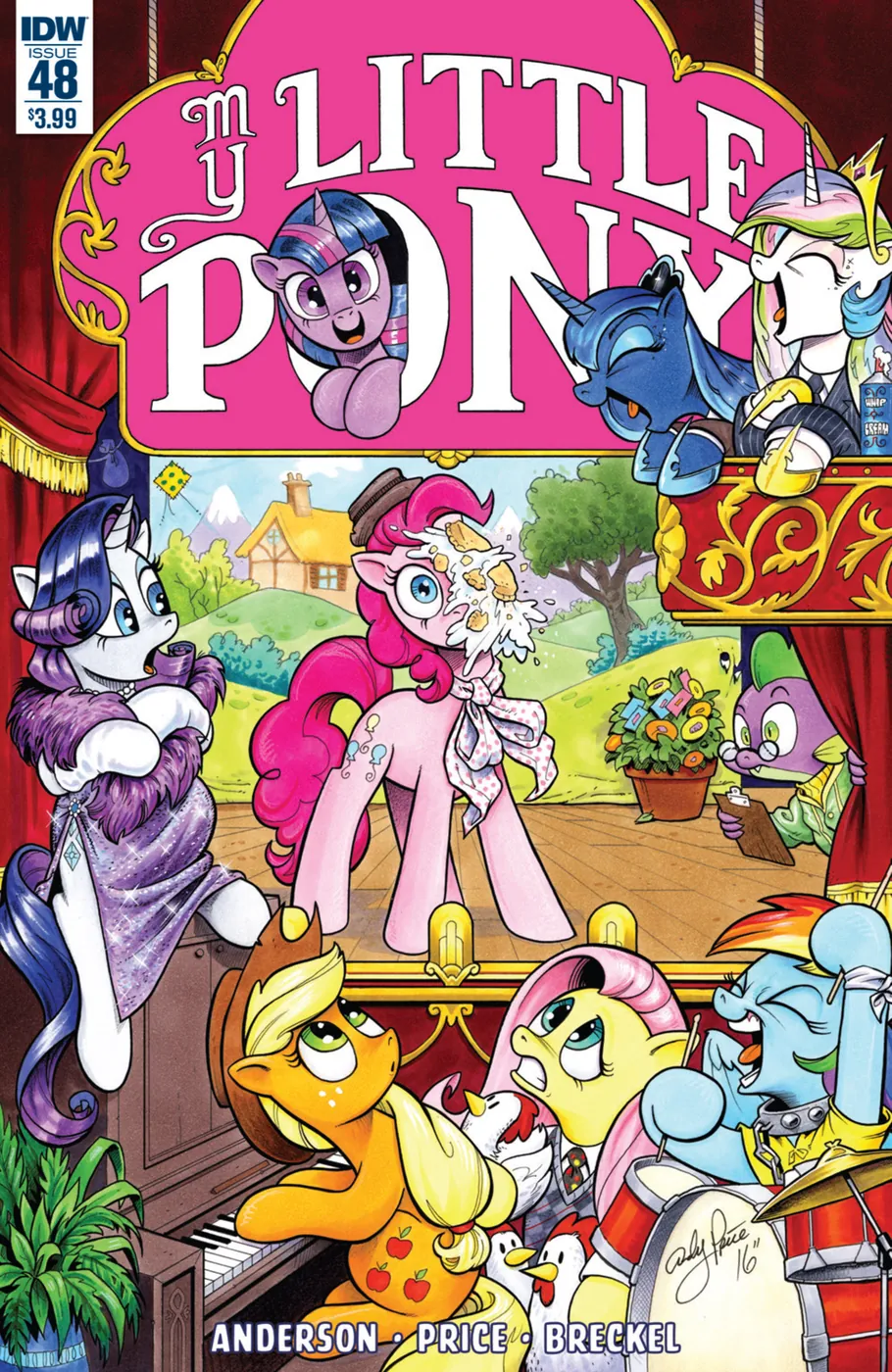 Cover of My Little Pony: Friendship Is Magic #48