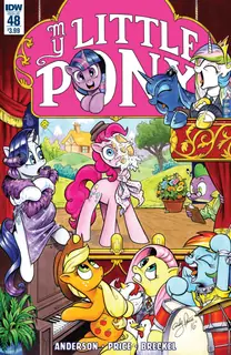 Cover of My Little Pony: Friendship Is Magic #48