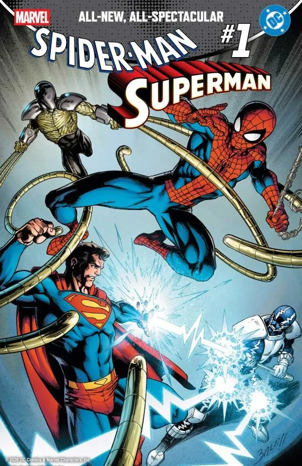Cover of Marvel / DC: Spider-Man / Superman #1