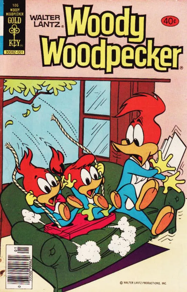 Cover of Walter Lantz Woody Woodpecker #186
