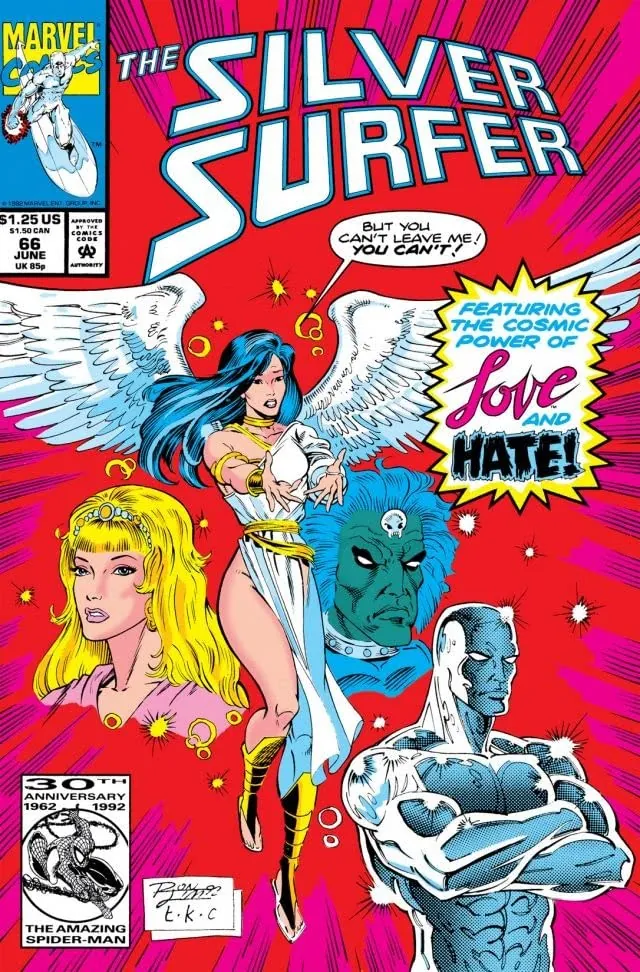 Cover of Silver Surfer #66