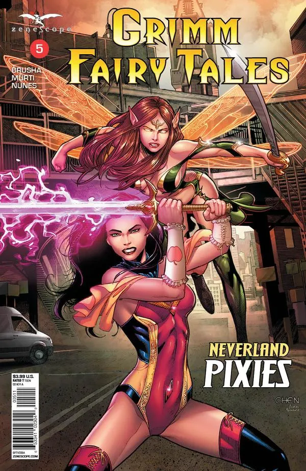 Cover of Grimm Fairy Tales #5