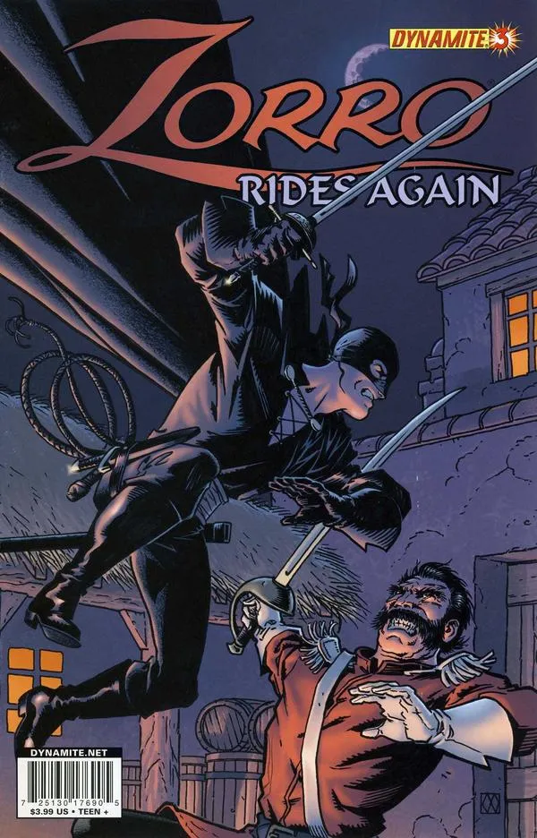 Cover of Zorro Rides Again #3
