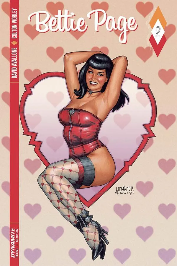Cover of Bettie Page #2