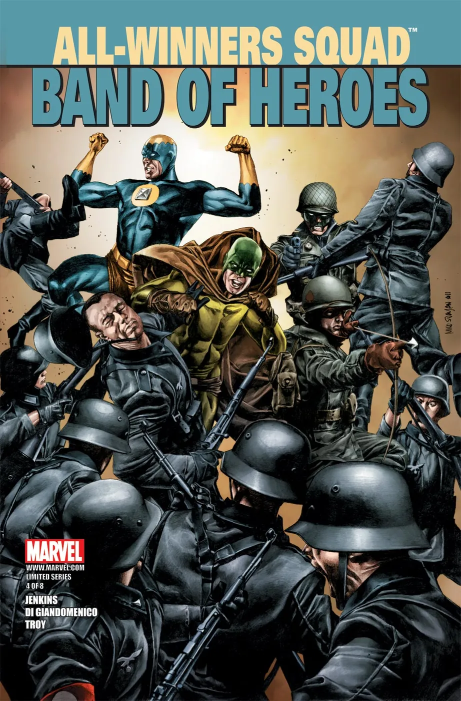 Cover of All-Winners Squad: Band of Heroes #4