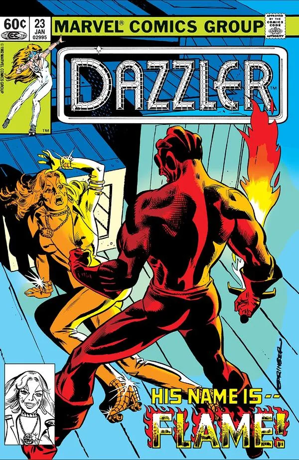 Cover of Dazzler #23