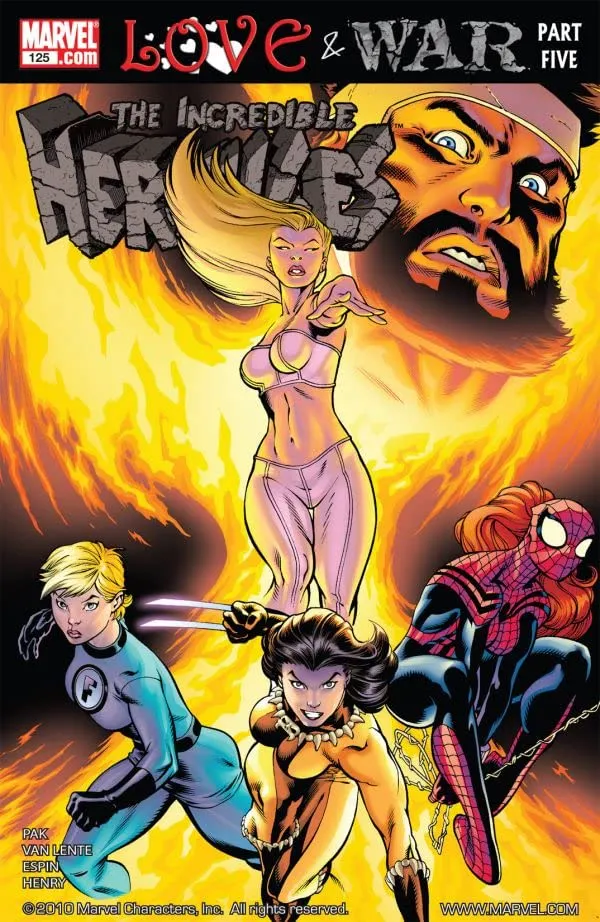 Cover of Incredible Hercules #125