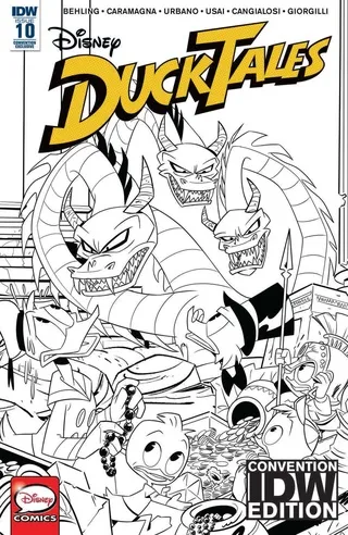 Cover of DuckTales #10