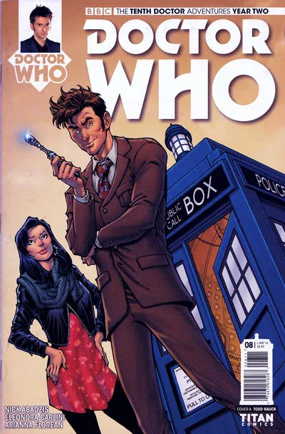 Cover of Doctor Who: The Tenth Doctor, Year Two #8