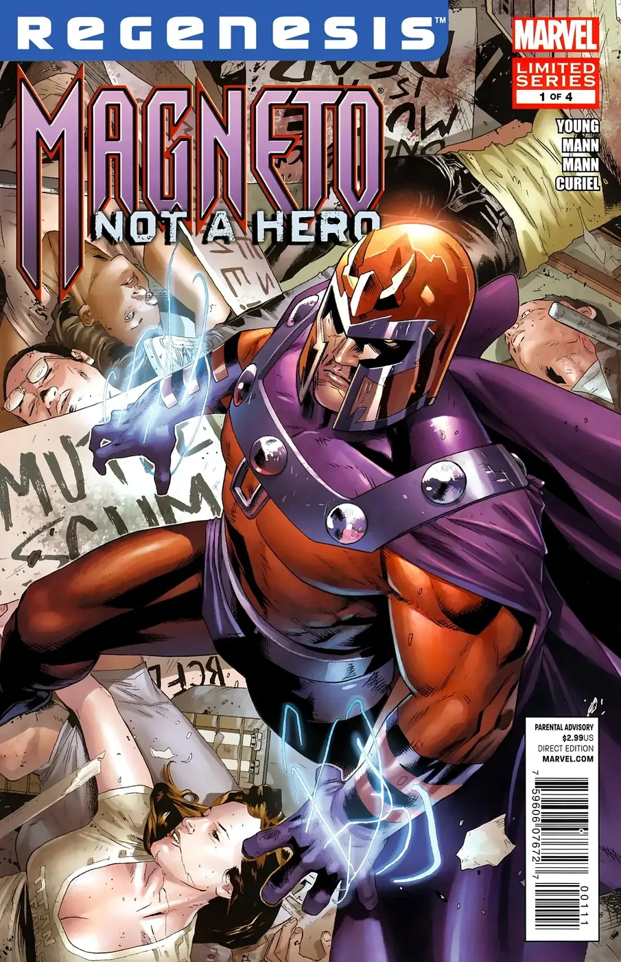 Cover of Magneto: Not a Hero #1