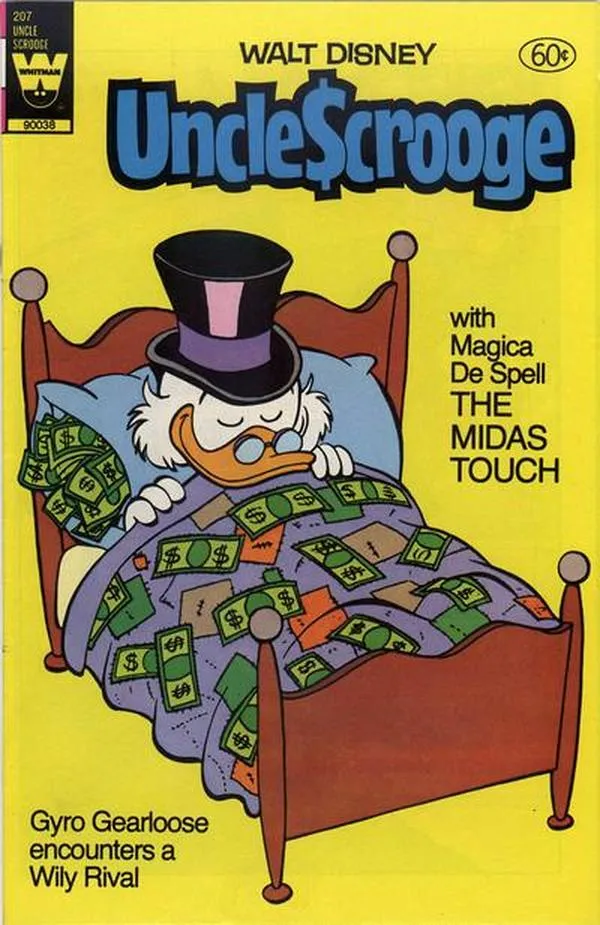 Cover of Walt Disney Uncle Scrooge #207